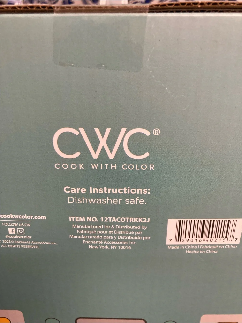 CWC Taco Kit Set - Teal & Multicolor - Picture 5 of 5